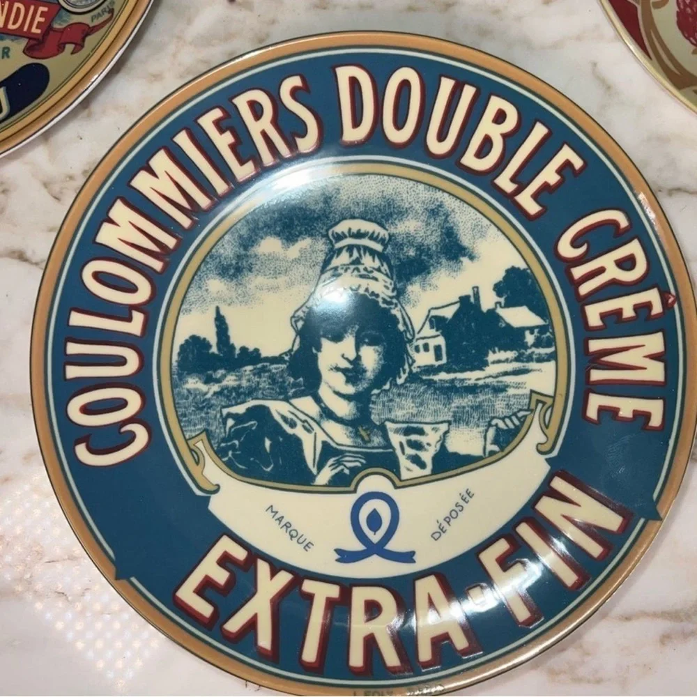 Vintage Bia Camembert 8 Inch Plates Set of 4 - Picture 3 of 6